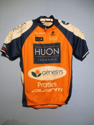 CAMISETA CICLISMO HUON SALMON-GENESYS-PRATIES 2013