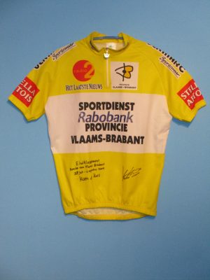 TOUR DO BRABANTE FLAMENGO CLASSIFICAÇÃO GERAL 2004 CAMISA DE CICLISMO